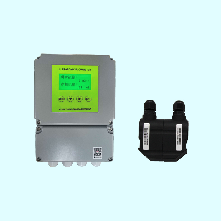 單聲道電池供電壁掛型超聲波流量計外夾式